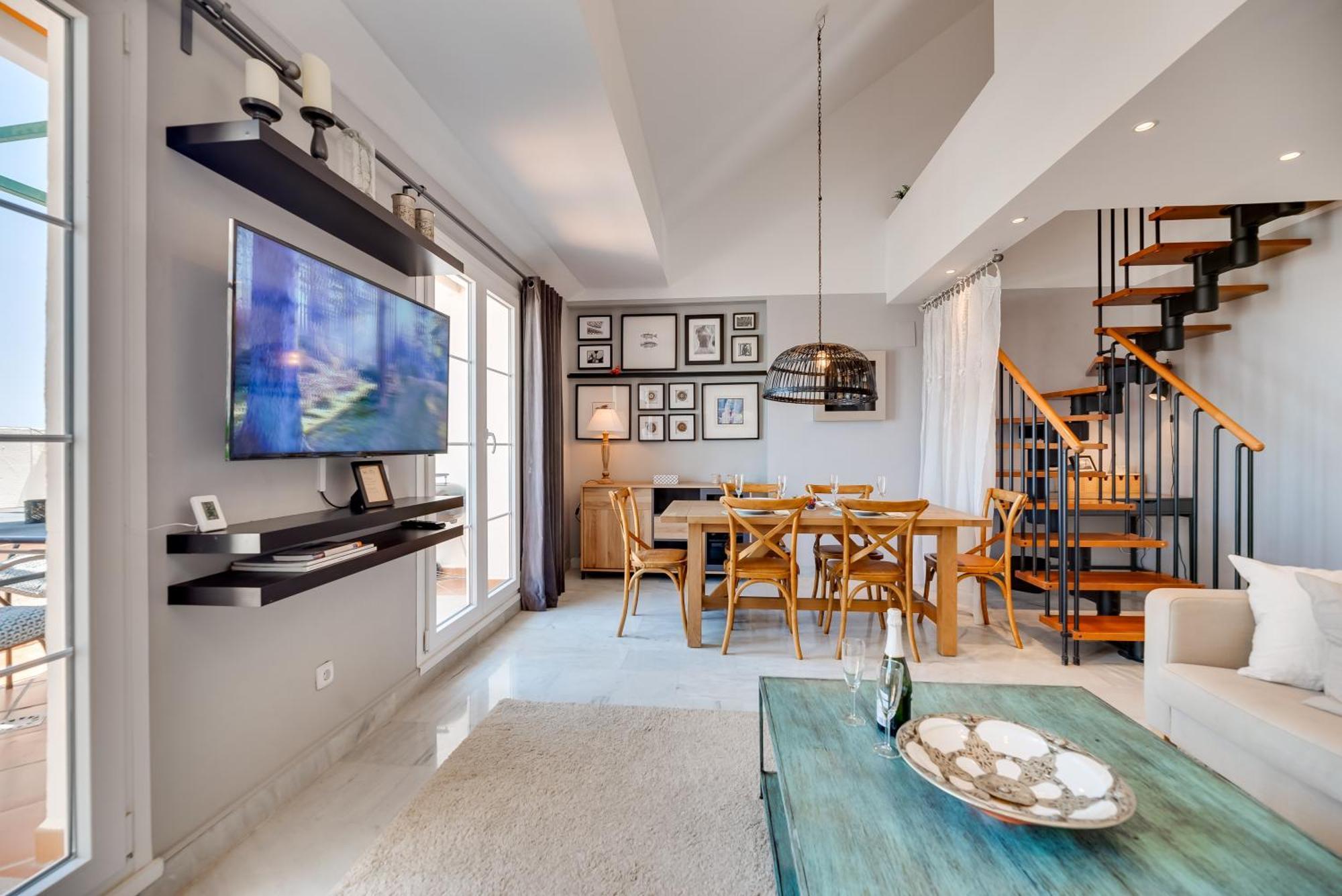 Elegant 2 Bdrm Penthouse With Bbq And Pools Apartment Marbella Exterior photo